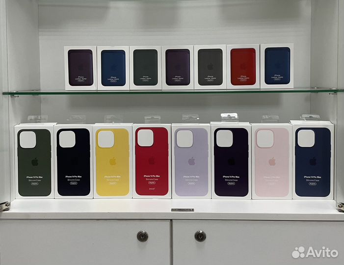 Силиконовый чехол magsafe для iPhone 14 Pro Max