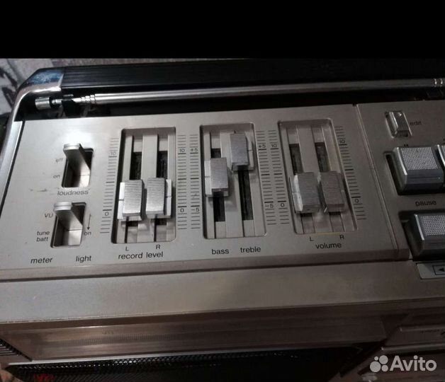 Магнитола Sharp 9494H Япония, Прекрасный звук