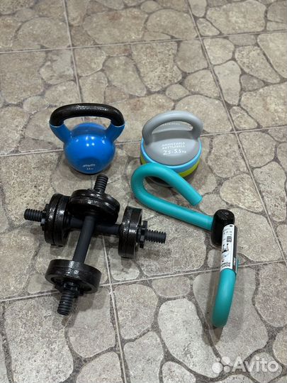 Гантели Torneo 2.5 - 5кг