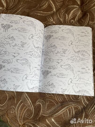 Моретерапия. Раскраска для взрослых. Антистресс