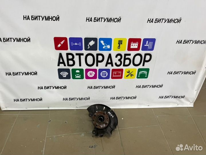 Поворотный кулак передний левый Kia Rio