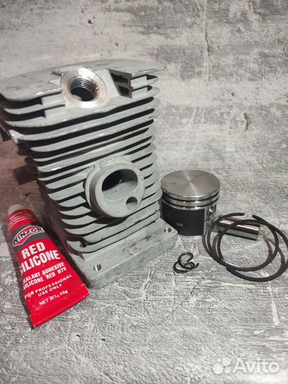 Поршневая группа stihl MS180 / с графитовым нап
