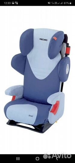 Детское немецкое автокресло Recaro Start