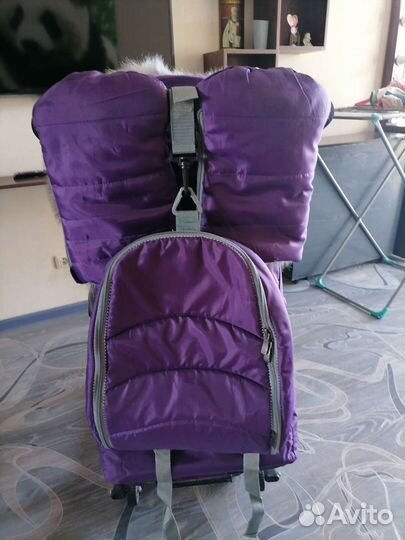 Санки коляска nika kids