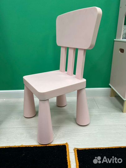 Детский стол и стул IKEA Mammut