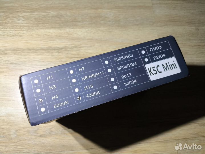 Dawnknight K5C Mini 40W H4 - светодиодная лампа