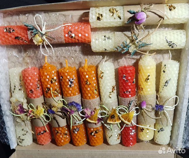 Свечи из вощины