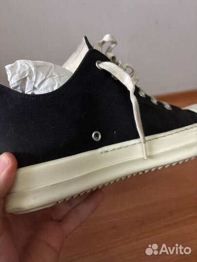 Rick Owens ramones low 42 оригинал