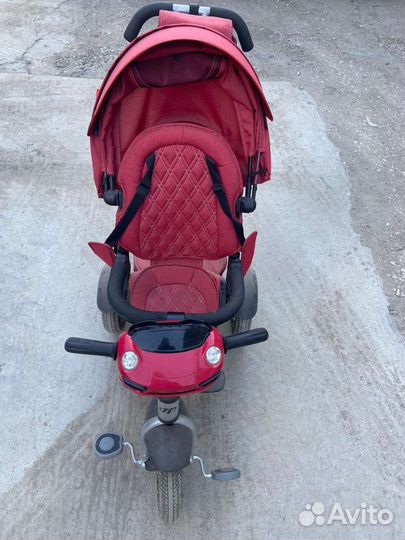 Детский велосипед с ручкой бу