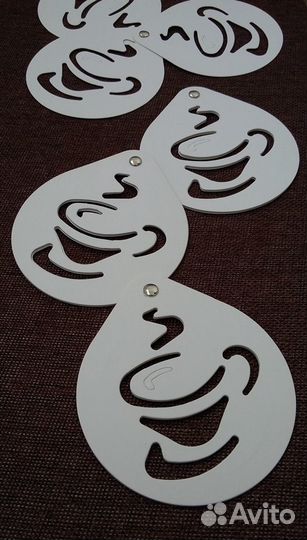 Трафареты для кофе и выпечки