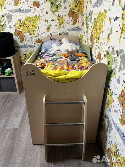 Детская кровать чердак