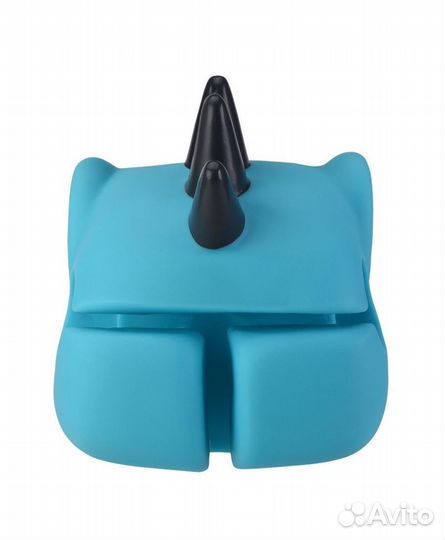 Насадка на руль самоката globber динозавр голубой