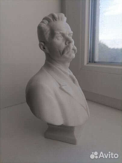 Бюст А.М. Горький, лфз, 1970-е годы