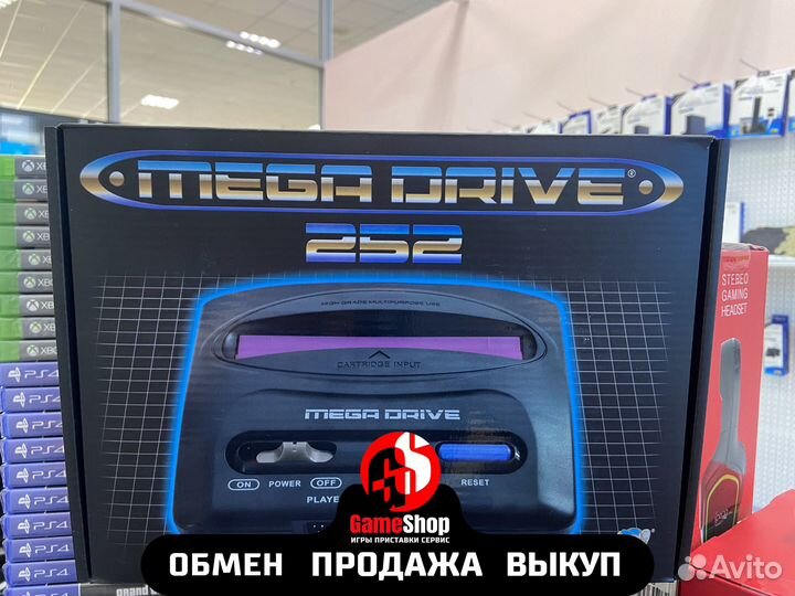 Игровая приставка 16-бит Mega Drive
