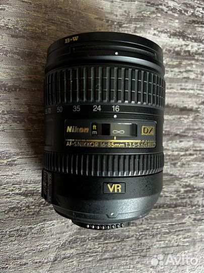 Объектив Nikоn AF-S DX 16-85mm