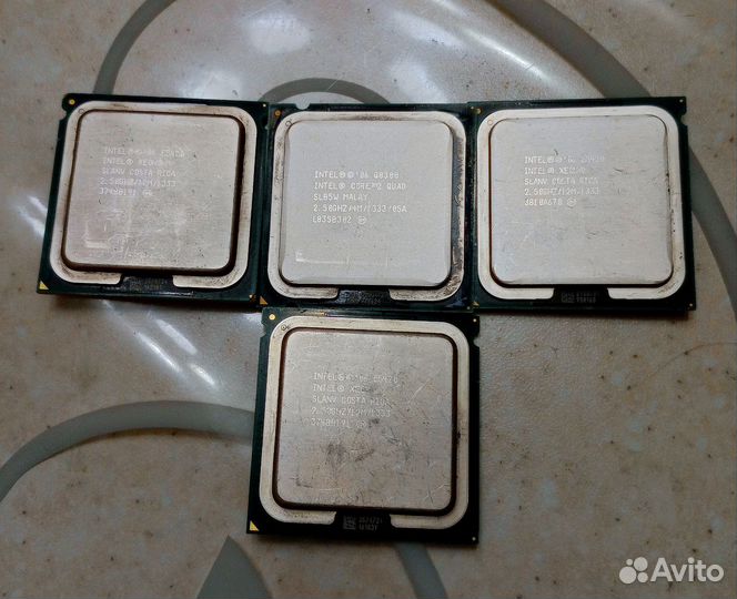 Процессоры Intel AMD для компьютера, ноутбука