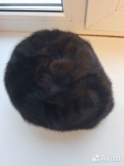Шапка норковая женская бу