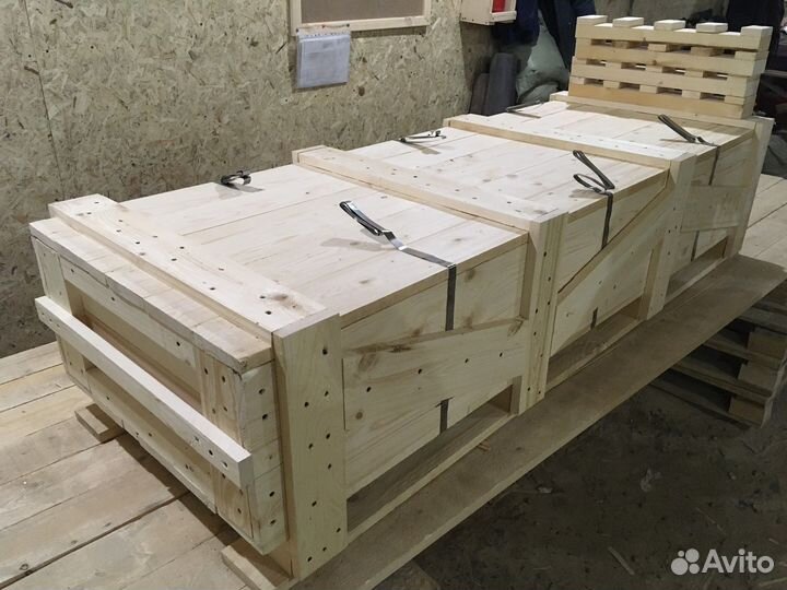 Ящики деревянные для транспортировки грузов