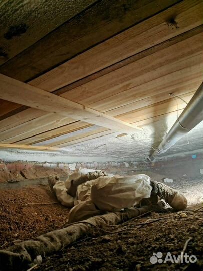 Утепление пенополиуретаном ППУ Профессионально