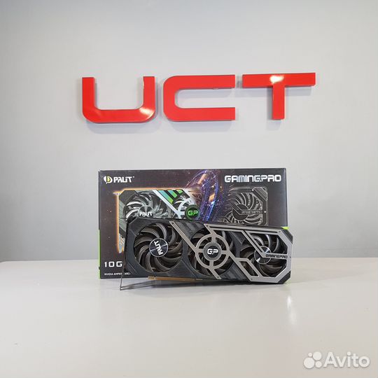 Видеокарта Palit RTX 3080 gamingpro 10G