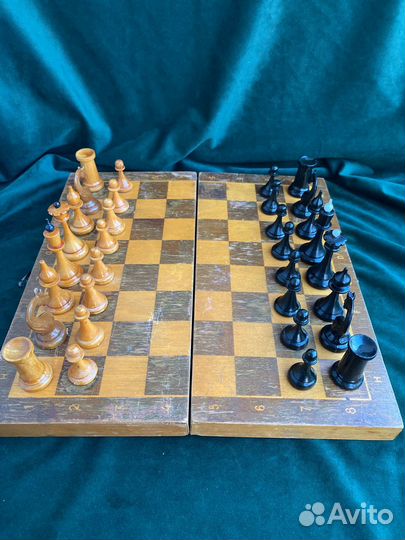 Шахматы СССР №38 деревянные
