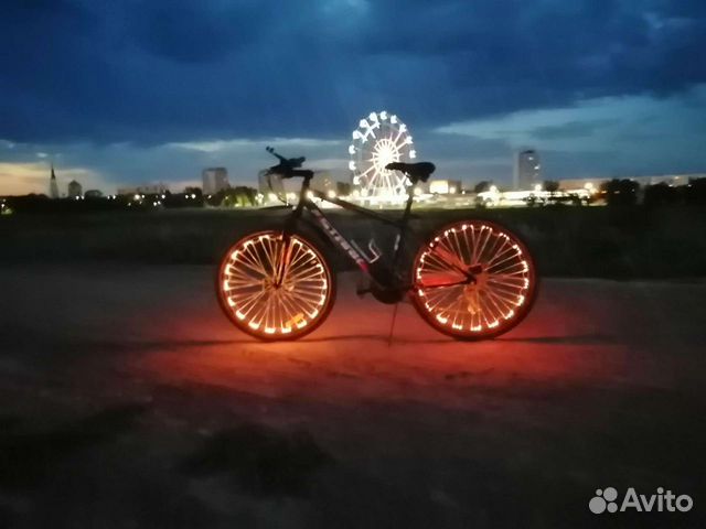 Светодиодная подсветка велосипеда