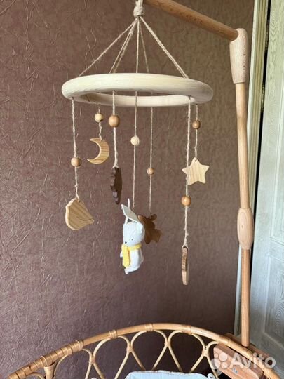 Люлька колыбель плетеная