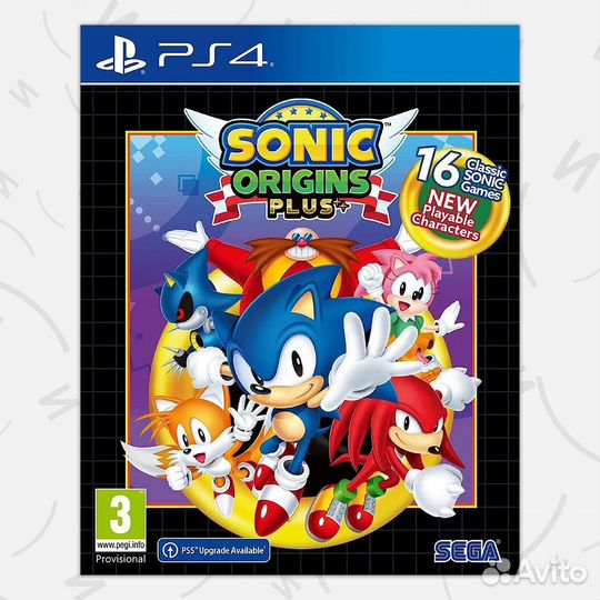 Sonic Origins Plus - Day One Edition PS4, русские
