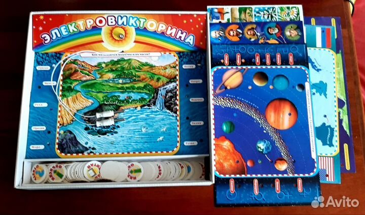 Настольная игра-электровикторина 