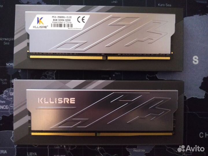 Оперативная память DDR4 8 Gb 3200 MHz