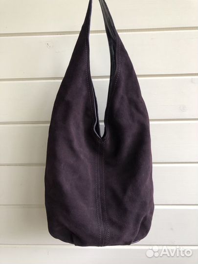 Сумка женская натуральная замша