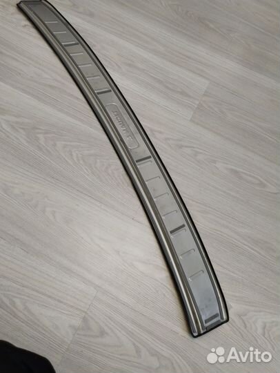 Накладка на задний бампер WV tiguan