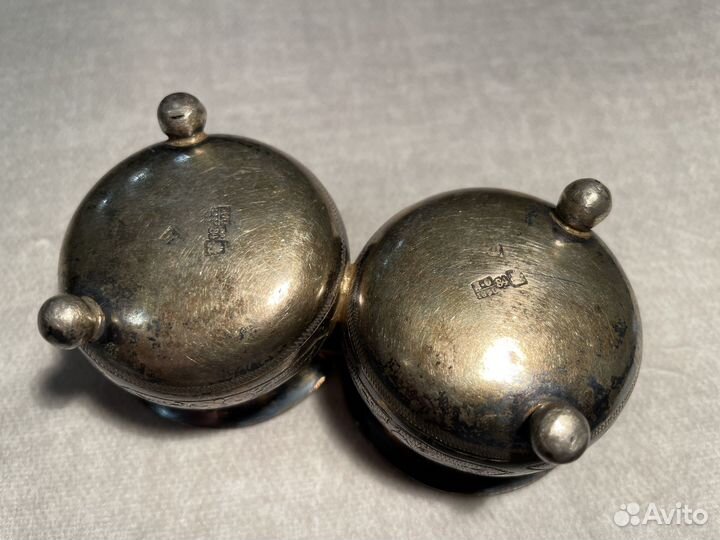 Антикварная солонка. 1890г