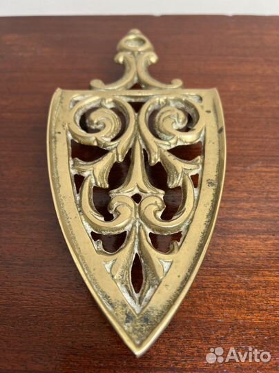 Винтажная Английская подставка для утюга