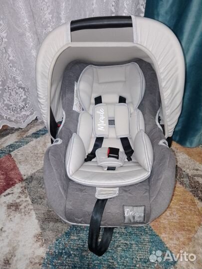 Люлька переноска автомобильная для новорожденных
