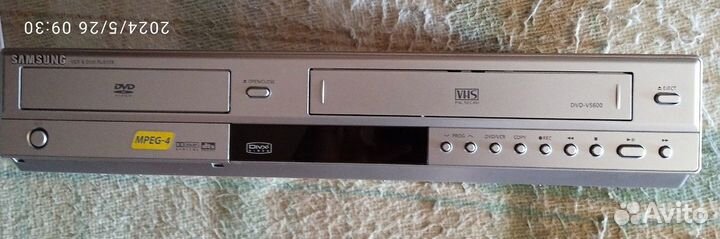 Новый Combo samsung VHS+DVD плеер