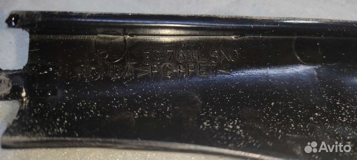 Заглушки на рейлинги Honda Odyssey