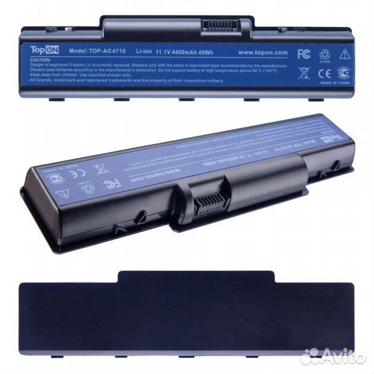 Аккумулятор TOP-AC4710 11.1V 4400mAh 49Wh для ноут