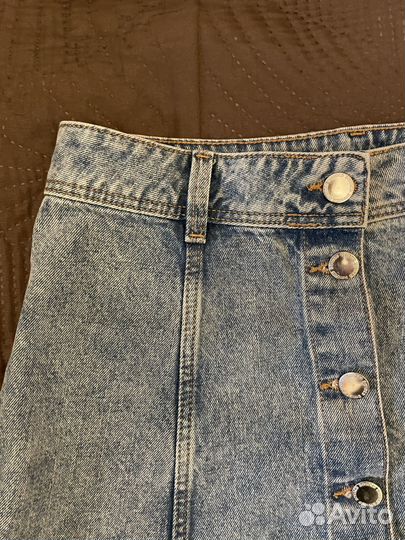 Юбка джинсовая hm