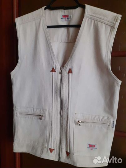 Джинсовый жилет для мальчика