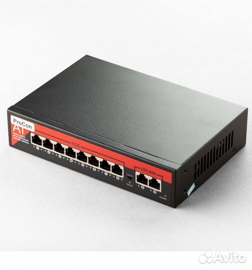 Коммутатор 8 poe