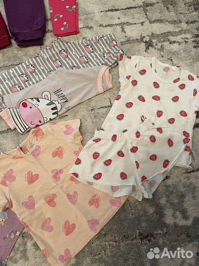 Одежда пакетом для девочки 92 98 104