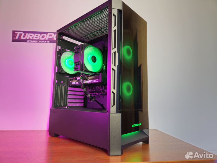 Игровой компьютер Intel i5 12400 и RTX 4060 TI