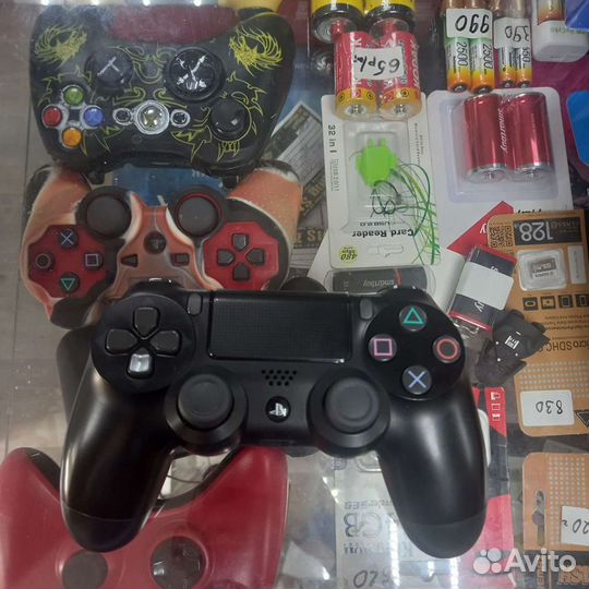 Dualshock 4 оригинал черный новый