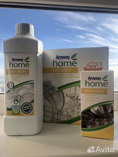 Металлические губки для мытья посуды Amway