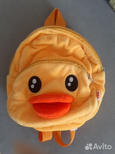 Плюшевый рюкзак