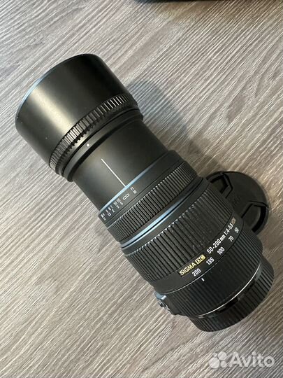 Объектив Sigma DC 50-200 mm 1:4-5.6 HSM for Canon