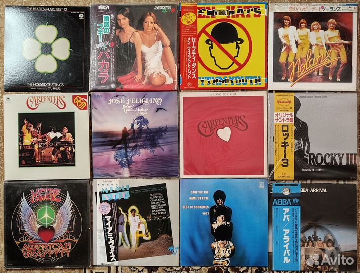 Винил фирменный abba и Arabesque