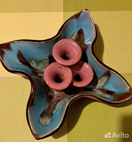 Ваза для цветов керамическая винтаж