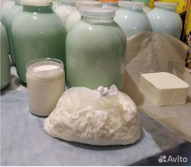 Молоко, Творог, Сметана